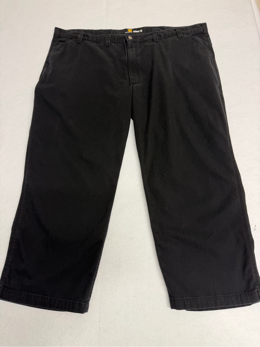 Carhartt Men’s Relaxed Fit Workwear Pants Black Canvas 52x30